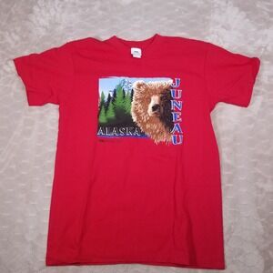 VTG 90s Princess Cruises Juneau Alaska Brown Bear T-Shirt Sz Medium DS Deadstock